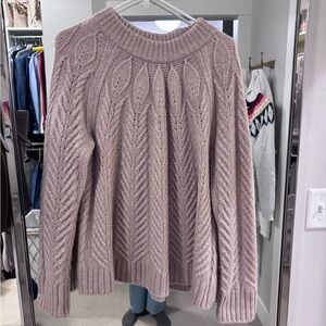 Tuckernuck Women's Cowl Neck Sweater - Soft Mauve